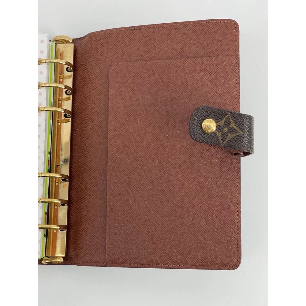 Louis Vuitton Monogram Agenda PM Planner Organizer w/ Box Dust Bag Auth